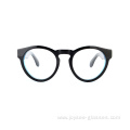 New Arrival Full Rim Acetate Round Shape Optical Spectacles Frames Handmade Eyewear